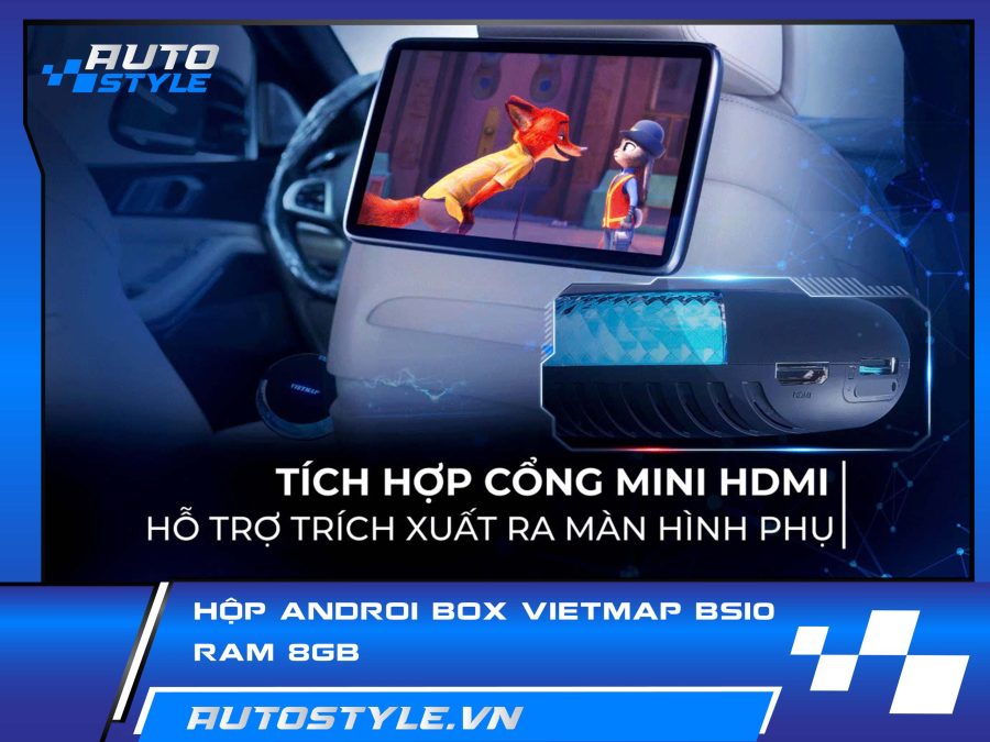 Android Box VietMap BS10 Cho Ô Tô – Giải Pháp Giải Trí & Dẫn Đường Đỉnh Cao