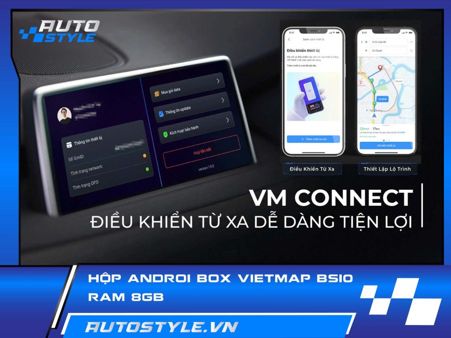 Android Box VietMap BS10 Cho Ô Tô – Giải Pháp Giải Trí & Dẫn Đường Đỉnh Cao