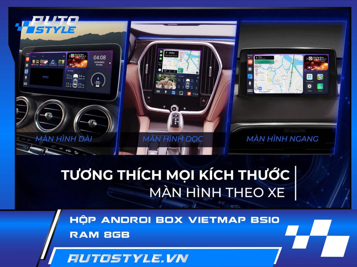 Android Box VietMap BS10 Cho Ô Tô – Giải Pháp Giải Trí & Dẫn Đường Đỉnh Cao