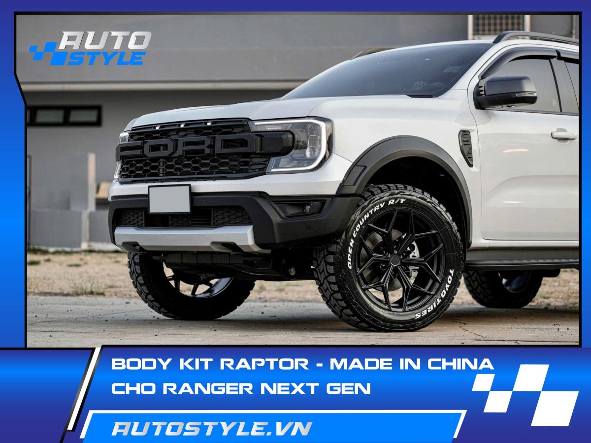 Bodykit Raptor Cho Ford Ranger Next Gen