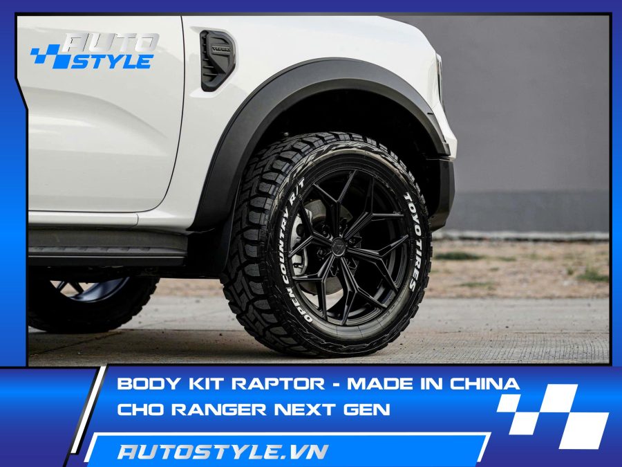 Bodykit Raptor Cho Ford Ranger Next Gen