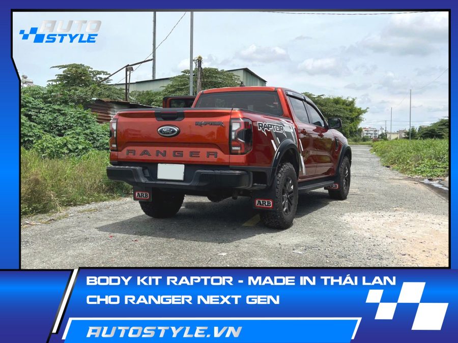 Bodykit Raptor Thái Lan Cho Ranger Next Gen – Nâng Cấp Chuẩn Raptor