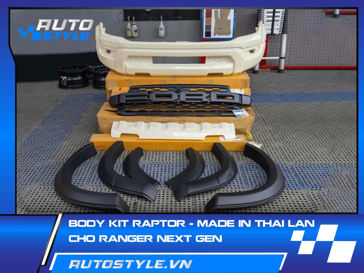 Bodykit Raptor Thái Lan Cho Ranger Next Gen – Nâng Cấp Chuẩn Raptor