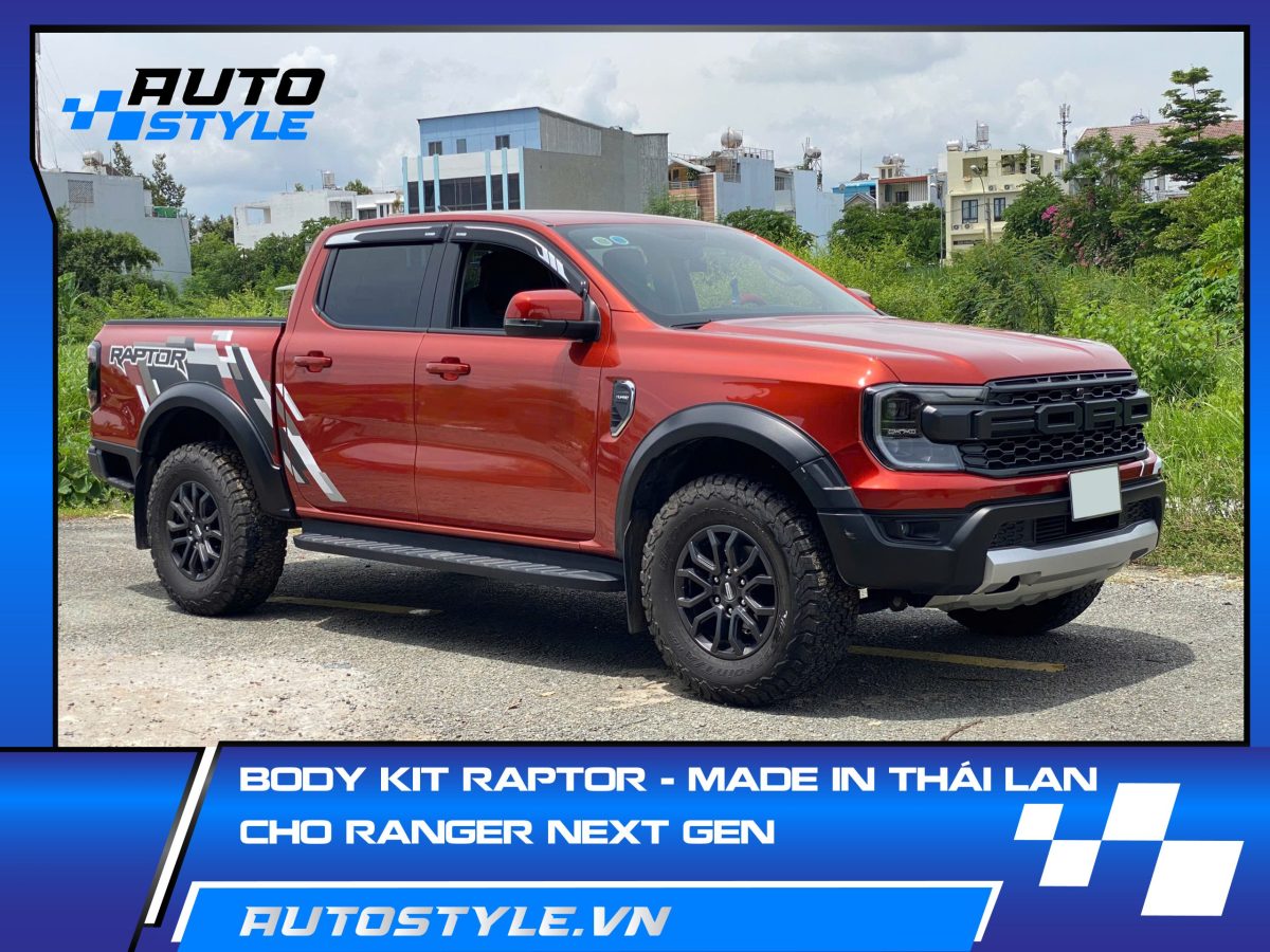 Bodykit Raptor Thái Lan Cho Ranger Next Gen – Nâng Cấp Chuẩn Raptor