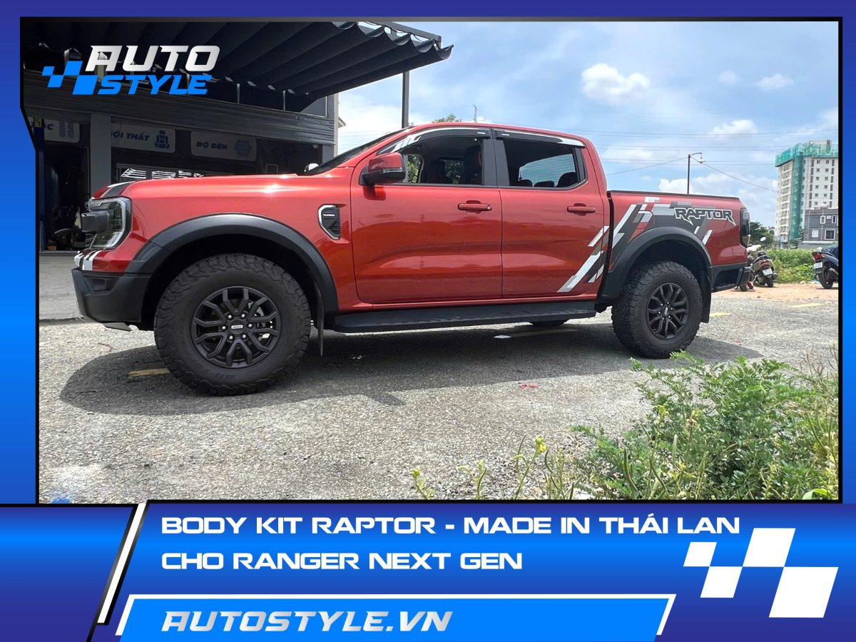 Bodykit Raptor Thái Lan Cho Ranger Next Gen – Nâng Cấp Chuẩn Raptor