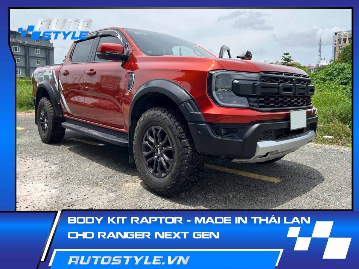 Bodykit Raptor Thái Lan Cho Ranger Next Gen – Nâng Cấp Chuẩn Raptor