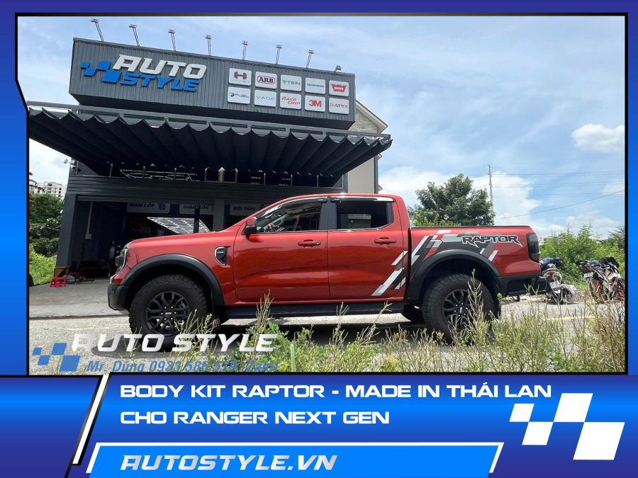 Bodykit Raptor Thái Lan Cho Ranger Next Gen – Nâng Cấp Chuẩn Raptor