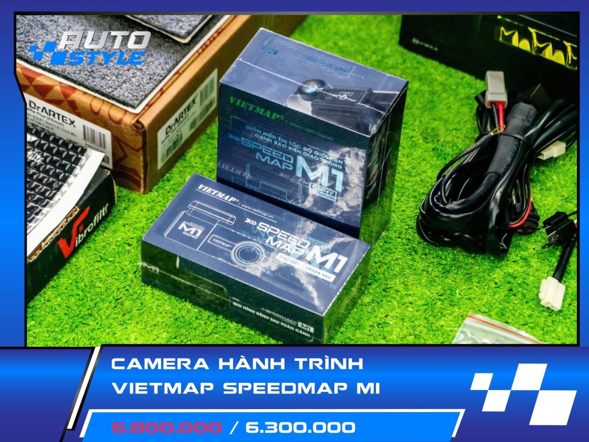Camera Hành Trình VietMap SpeedMap M1– Cảnh Báo Tốc Độ, Ghi Hình Rõ Nét