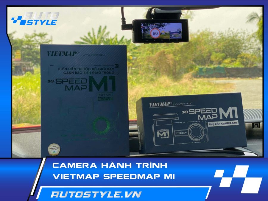 Camera Hành Trình VietMap SpeedMap M1– Cảnh Báo Tốc Độ, Ghi Hình Rõ Nét
