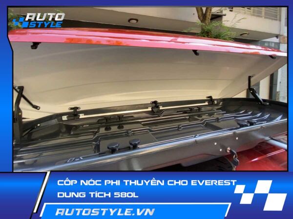 Cốp Nóc Phi Thuyền Cho Ford Everest – dung tích 580L