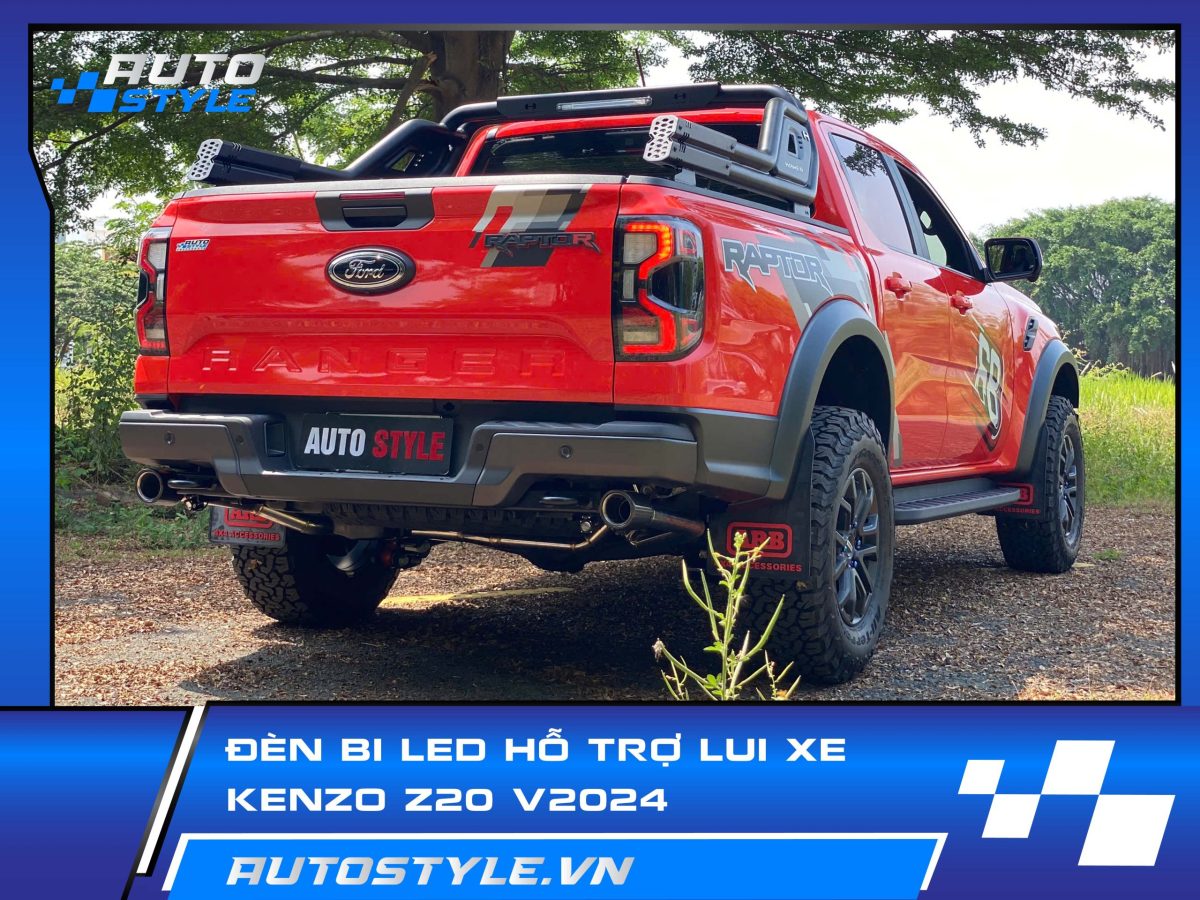Đèn Bi LED KENZO Z20 - Đèn Trợ Sáng Hỗ Trợ Lui Xe Ô Tô