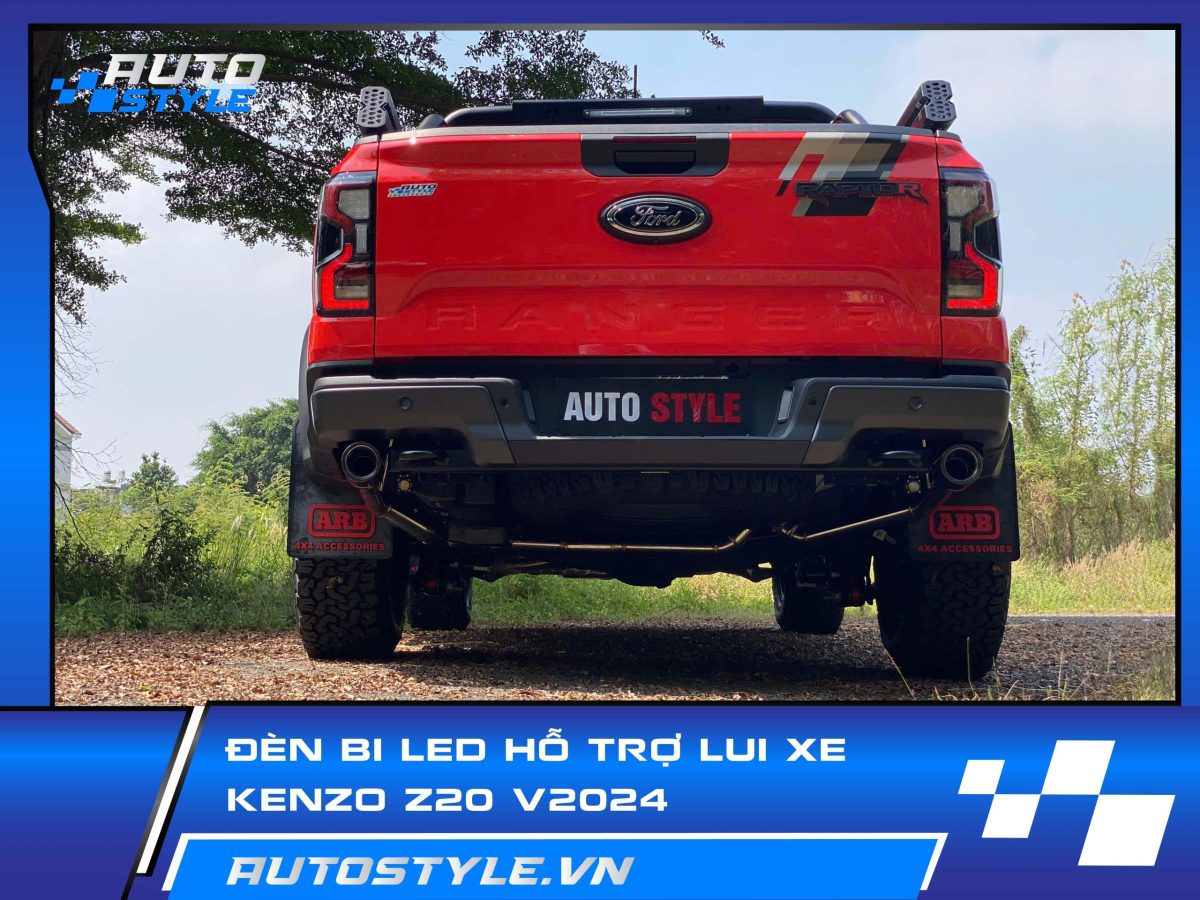 Đèn Bi LED KENZO Z20 - Đèn Trợ Sáng Hỗ Trợ Lui Xe Ô Tô