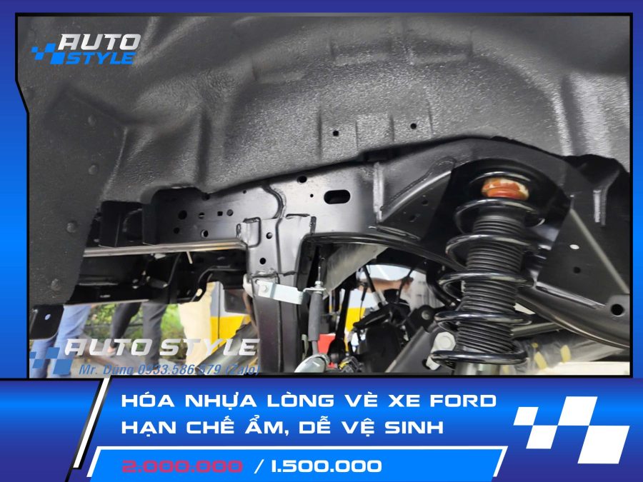 Hóa Nhựa Lòng Vè Xe Ford – Giải Pháp Chống Xệ, Tăng Thẩm Mỹ & Bảo Vệ Tối Ưu