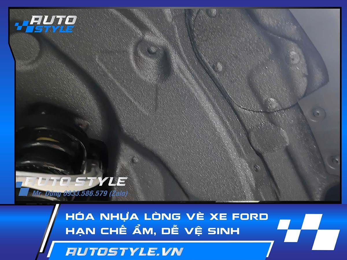 Hóa Nhựa Lòng Vè Xe Ford – Giải Pháp Chống Xệ, Tăng Thẩm Mỹ & Bảo Vệ Tối Ưu