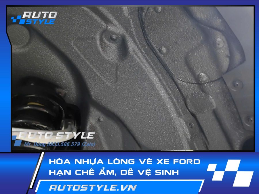 Hóa Nhựa Lòng Vè Xe Ford – Giải Pháp Chống Xệ, Tăng Thẩm Mỹ & Bảo Vệ Tối Ưu