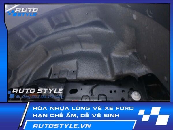 Hóa Nhựa Lòng Vè Xe Ford – Giải Pháp Chống Xệ, Tăng Thẩm Mỹ & Bảo Vệ Tối Ưu