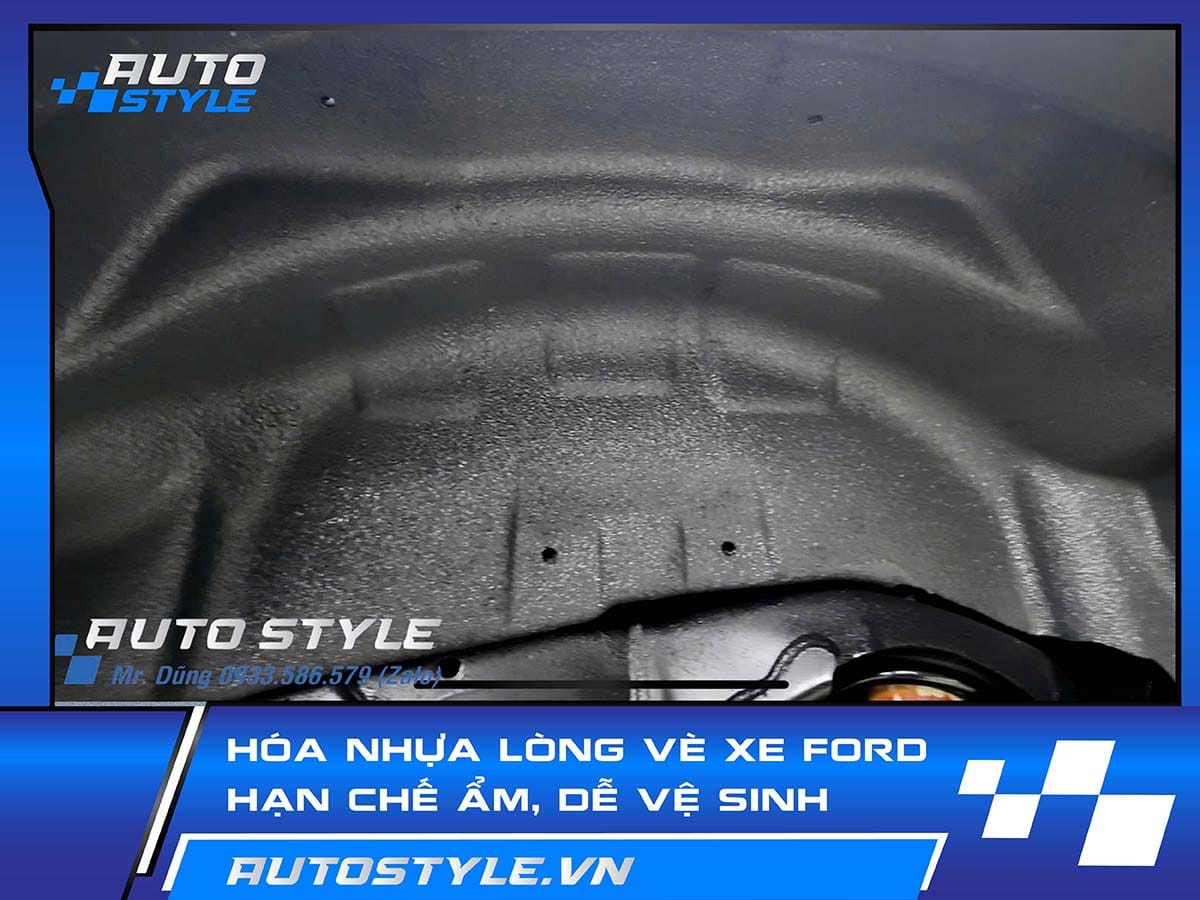 Hóa Nhựa Lòng Vè Xe Ford – Giải Pháp Chống Xệ, Tăng Thẩm Mỹ & Bảo Vệ Tối Ưu