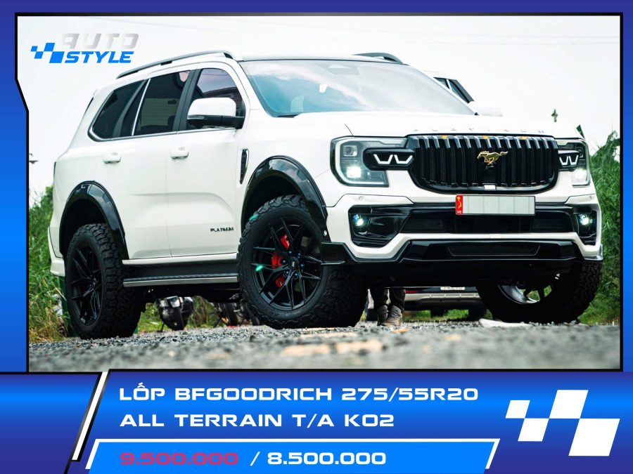 Lốp BFGoodrich 275/55R20 All Terrain T/A KO2