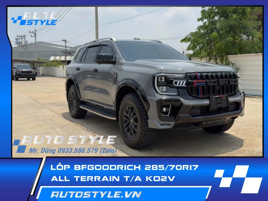 Lốp BFGoodrich 285/70R17 All Terrain T/A KO2 – Lựa Chọn Đỉnh Cao Cho Xe Bán Tải