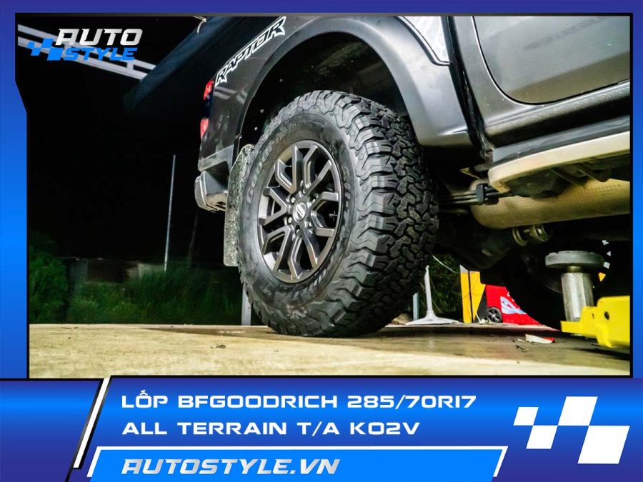 Lốp BFGoodrich 285/70R17 All Terrain T/A KO2 – Lựa Chọn Đỉnh Cao Cho Xe Bán Tải