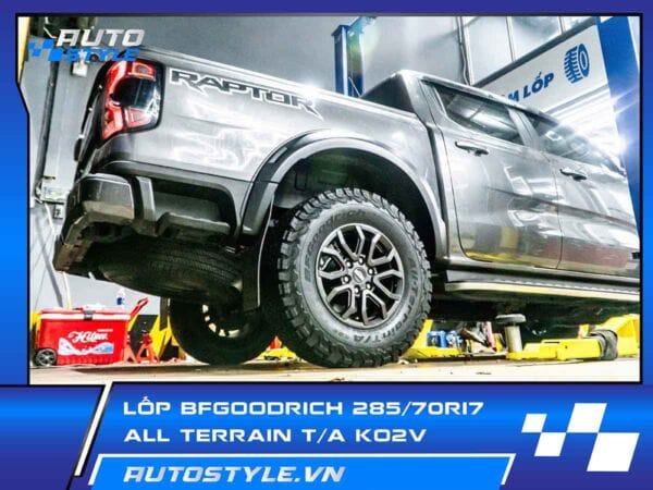 Lốp BFGoodrich 28570R17 All Terrain TA KO2 – Lựa Chọn Đỉnh Cao Cho Xe Bán Tải