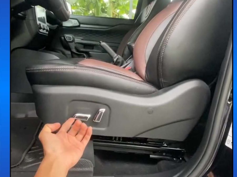 Nâng Cấp Ghế Tài Xe Ford (+ Ghế Phụ) Chỉnh Điện, Massage, Tiện Nghi Hơn