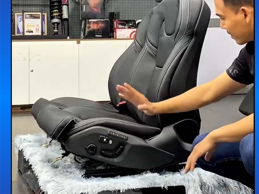 Nâng Cấp Ghế Tài Xe Ford (+ Ghế Phụ) Chỉnh Điện, Massage, Tiện Nghi Hơn