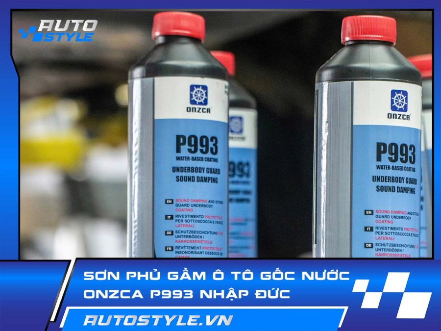 Sơn Phủ Gầm Ô Tô Gốc Nước Onzca P993 – Bảo Vệ Xe Toàn Diện
