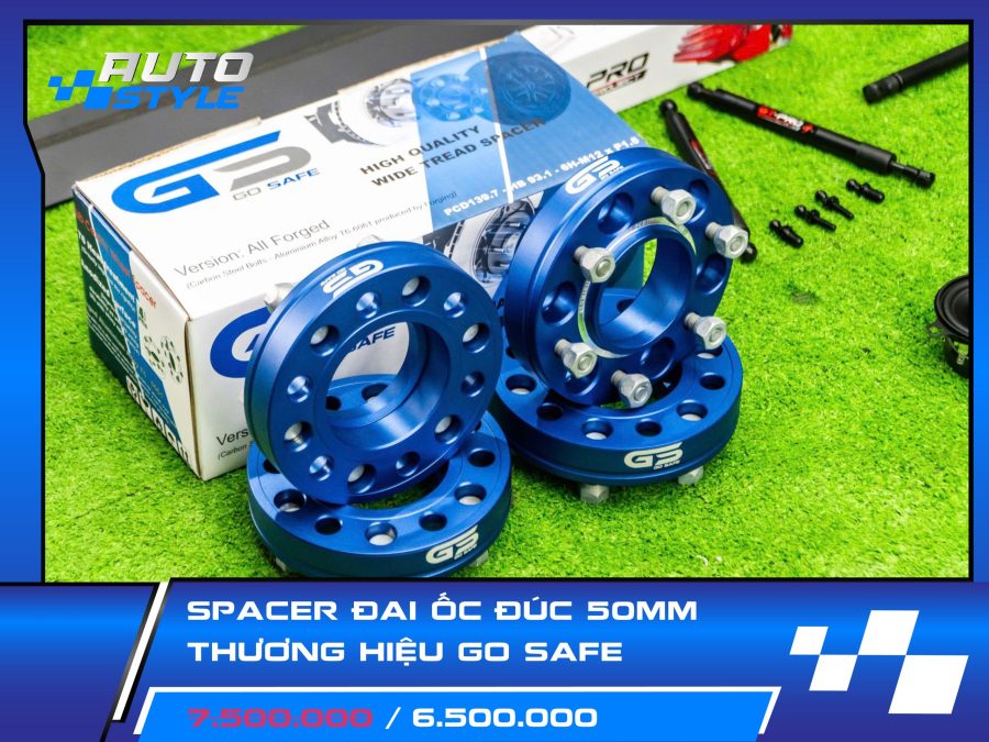 Spacer Đai Ốc Đúc 50mm Go Safe Cho Xe Ford – Tăng Ổn Định, Tối Ưu Hiệu Suất