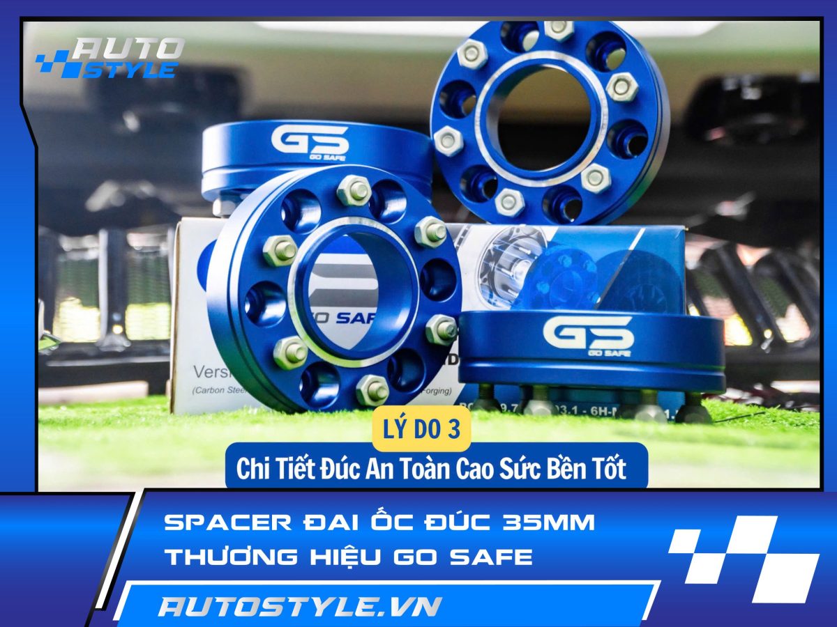 Spacer Đai Ốc Đúc 35mm Go Safe Cho Xe Ford