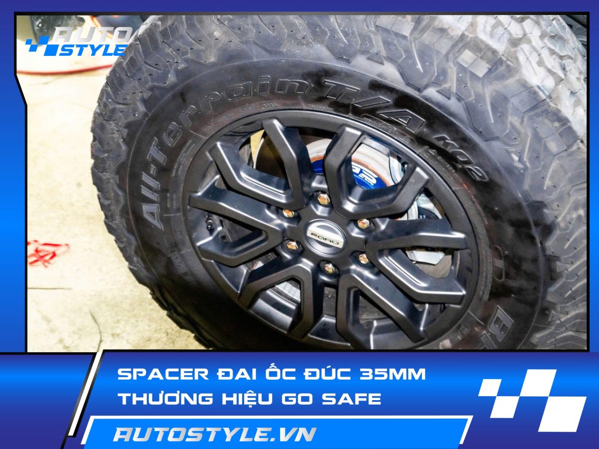 Spacer Đai Ốc Đúc 35mm Go Safe Cho Xe Ford
