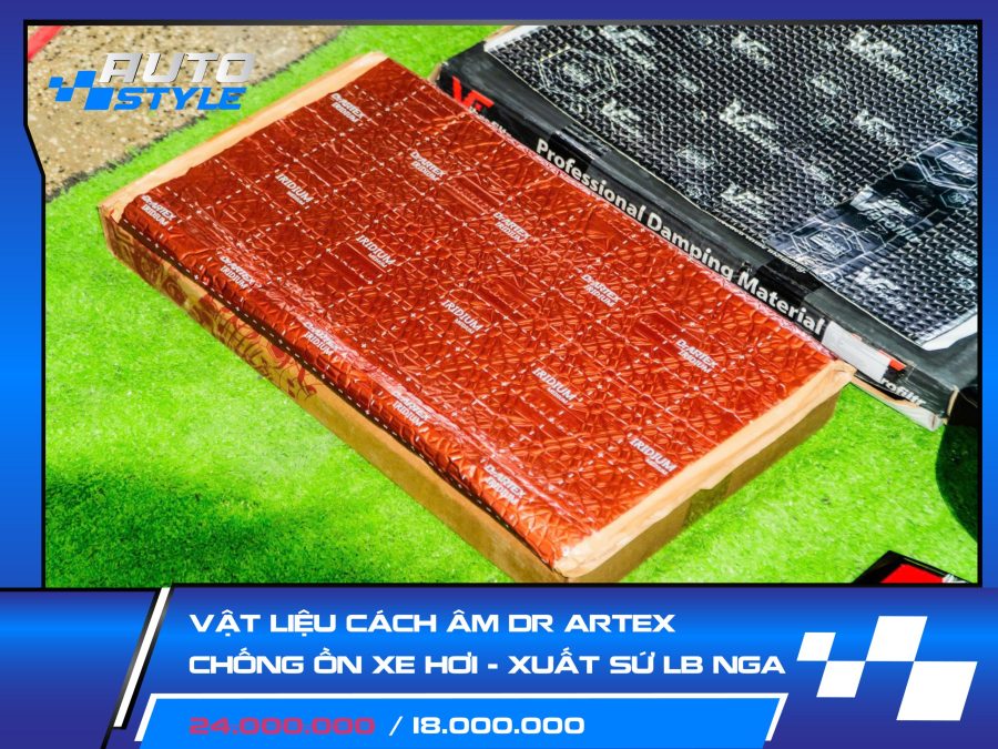 Vật Liệu Cách Âm Dr Artex - Giải Pháp Chống Ồn Ô Tô Cao Cấp Từ Nga