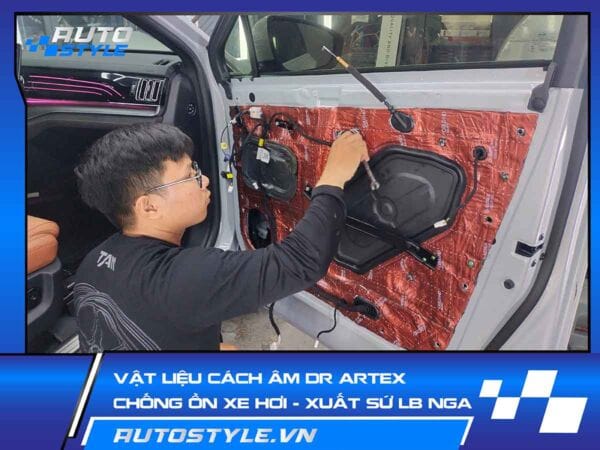 Vật Liệu Cách Âm Dr Artex - Giải Pháp Chống Ồn Ô Tô Cao Cấp Từ Nga, Giá Full Xe
