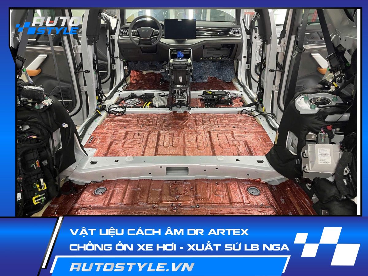 Vật Liệu Cách Âm Dr Artex - Giải Pháp Chống Ồn Ô Tô Cao Cấp Từ Nga