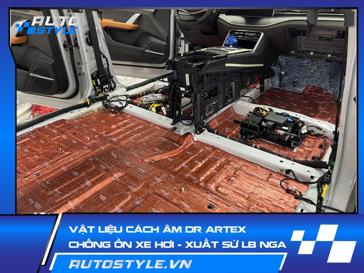 Vật Liệu Cách Âm Dr Artex - Giải Pháp Chống Ồn Ô Tô Cao Cấp Từ Nga
