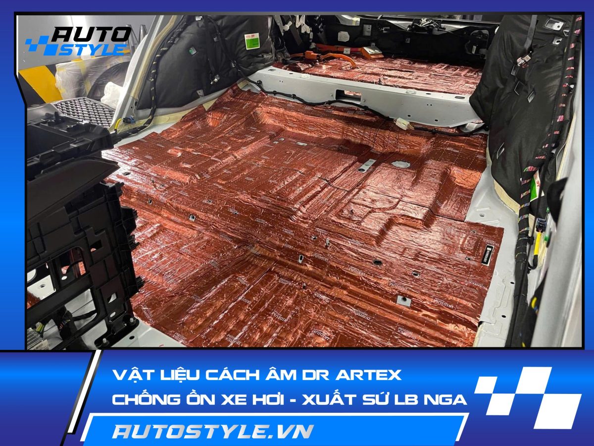 Vật Liệu Cách Âm Dr Artex - Giải Pháp Chống Ồn Ô Tô Cao Cấp Từ Nga