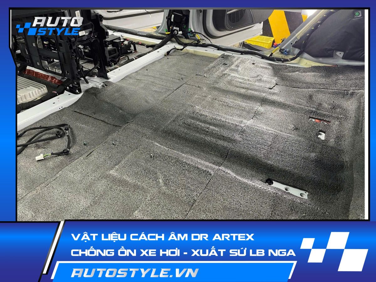 Vật Liệu Cách Âm Dr Artex - Giải Pháp Chống Ồn Ô Tô Cao Cấp Từ Nga