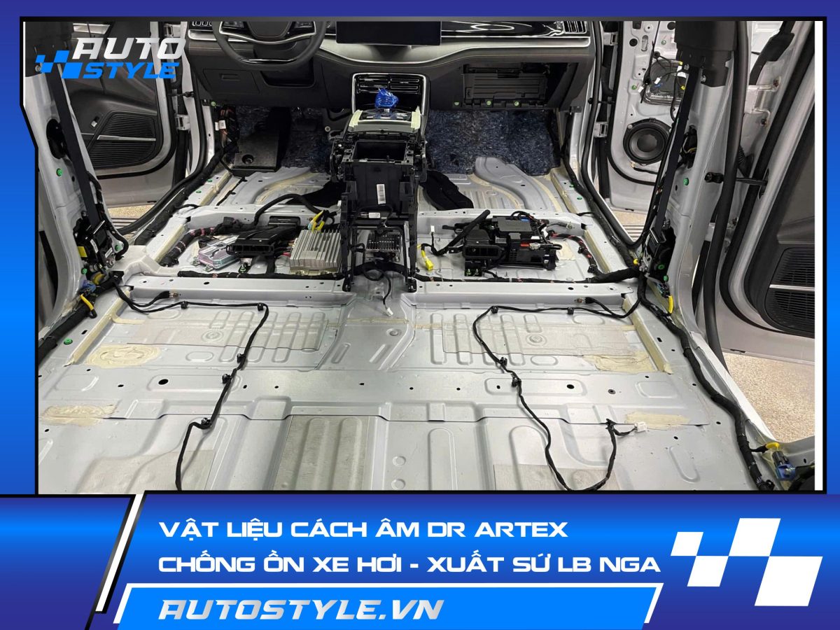 Vật Liệu Cách Âm Dr Artex - Giải Pháp Chống Ồn Ô Tô Cao Cấp Từ Nga