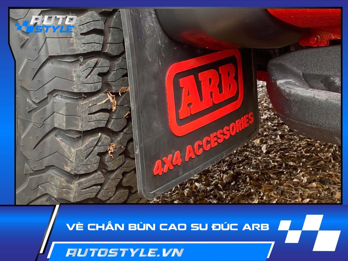 Vè Chắn Bùn Cao Su Đúc ARB – Giải Pháp Bảo Vệ Và Tăng Cá Tính Cho Xe Bán Tải