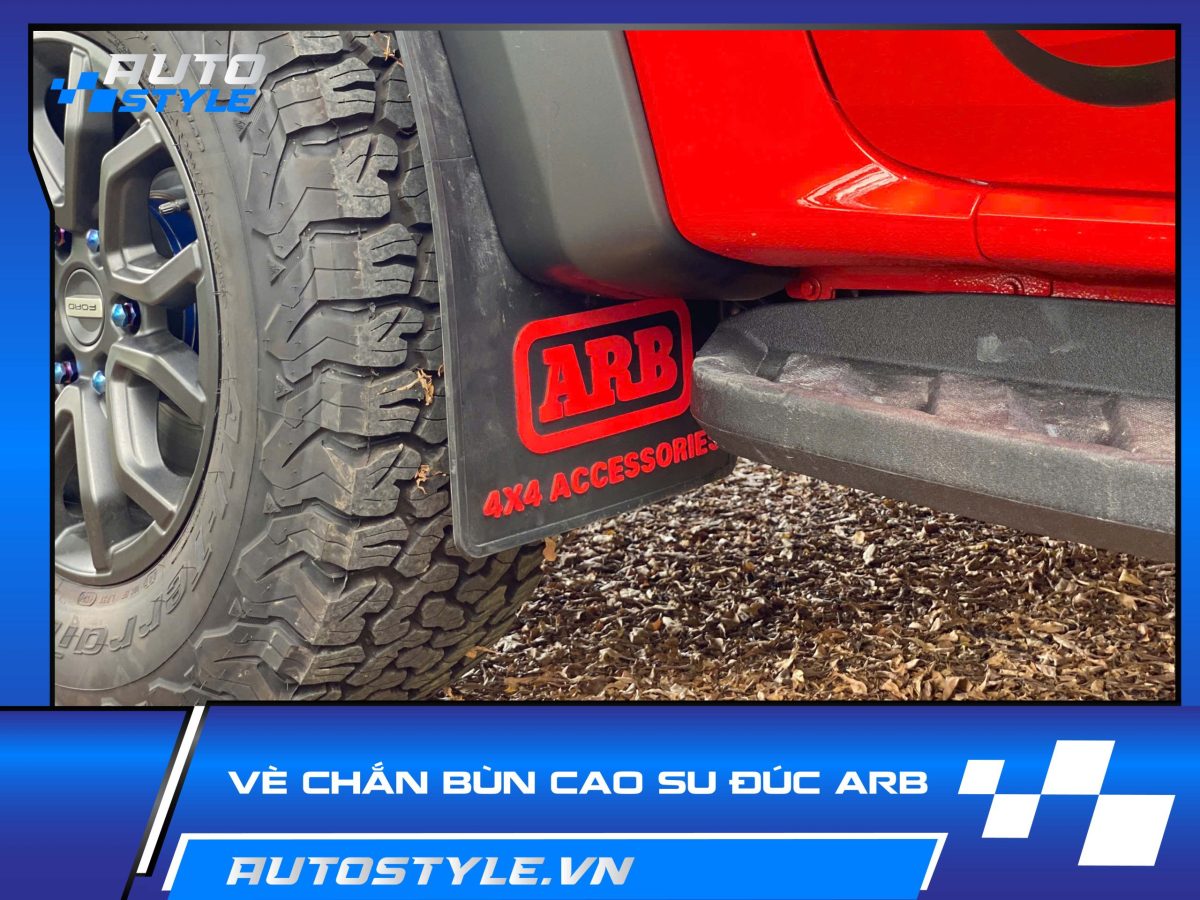 Vè Chắn Bùn Cao Su Đúc ARB – Giải Pháp Bảo Vệ Và Tăng Cá Tính Cho Xe Bán Tải