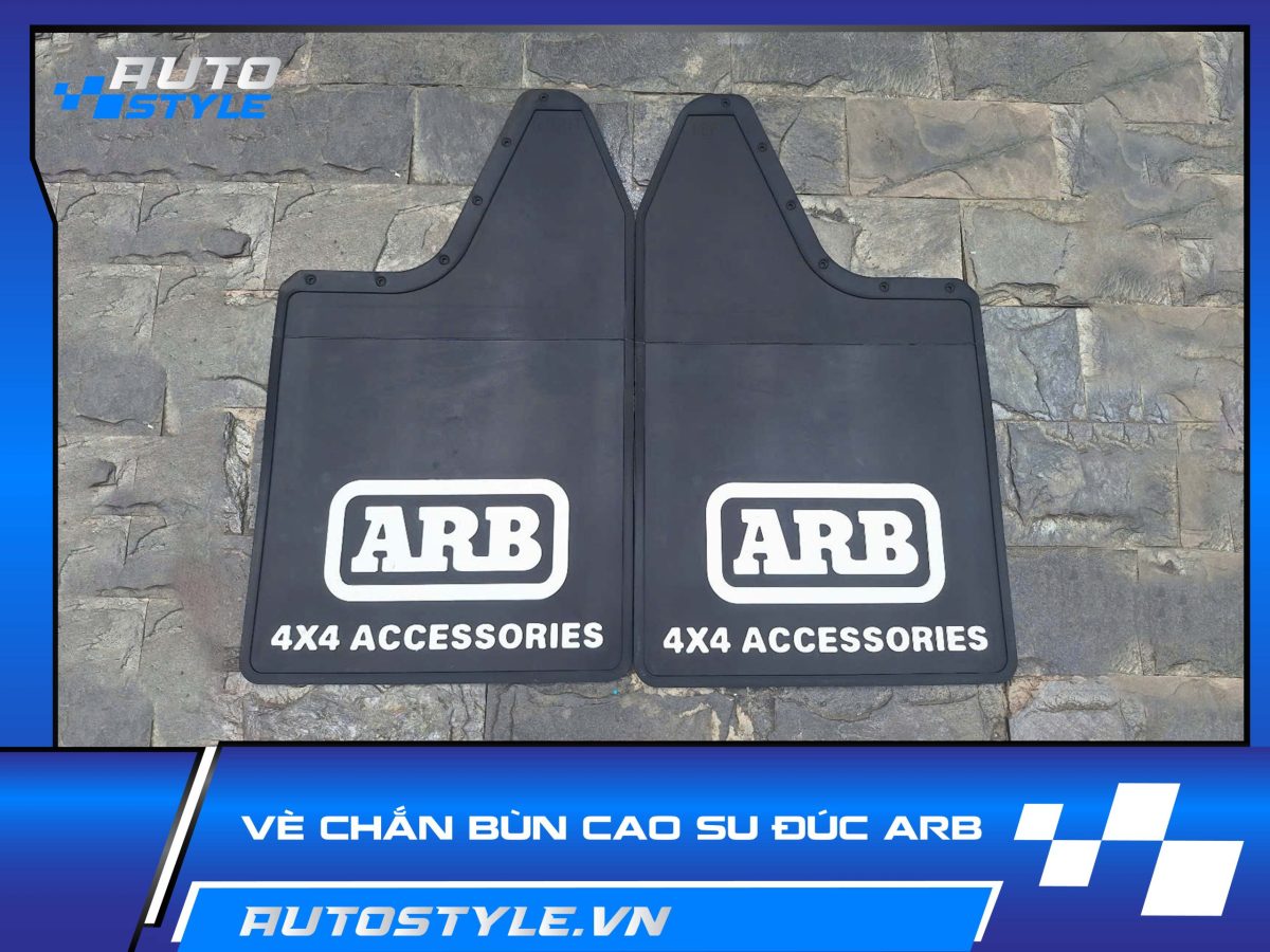 Vè Chắn Bùn Cao Su Đúc ARB – Giải Pháp Bảo Vệ Và Tăng Cá Tính Cho Xe Bán Tải