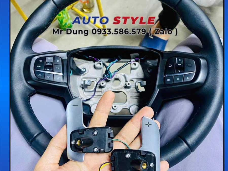 lẫy số vô lăng thể thao phụ tùng mercedes cho Ford Everest