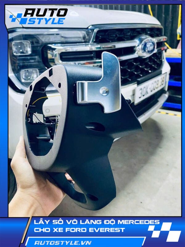 lẫy số vô lăng thể thao phụ tùng mercedes cho Ford Everest