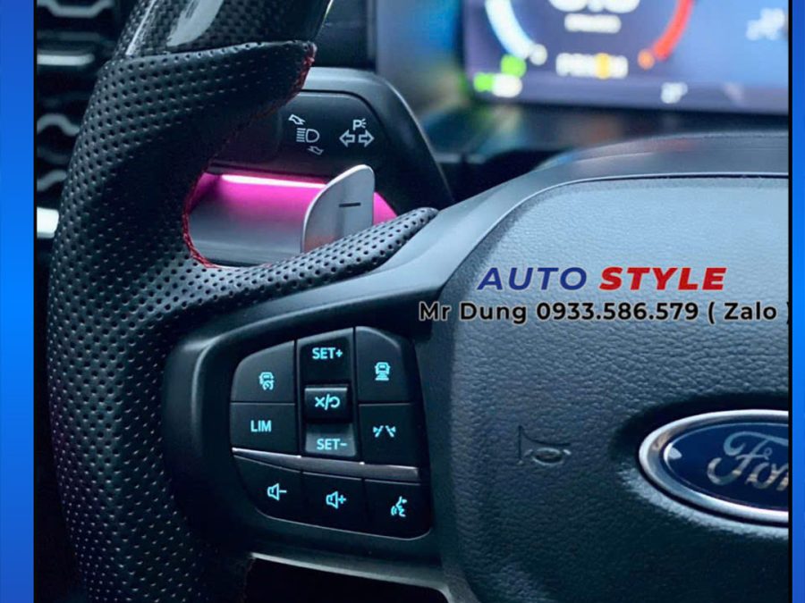 lẫy số vô lăng thể thao phụ tùng mercedes cho Ford Everest
