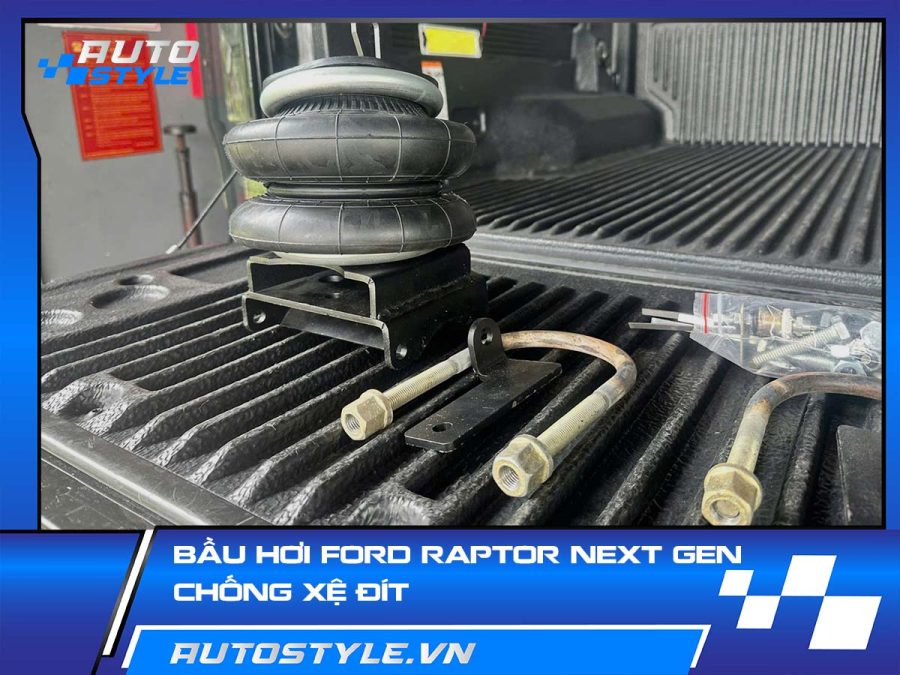 Bầu Hơi Cho Ford Raptor Next Gen - Chống Xệ Đít Khi Chở Nặng
