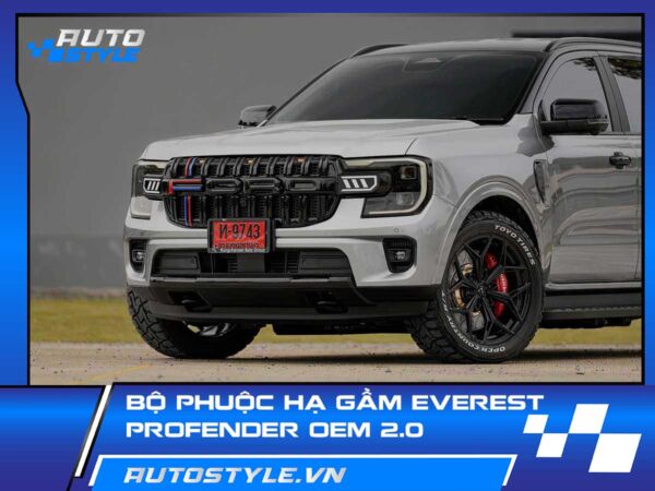Bộ Phuộc Profender OEM 2.0 – Hạ Gầm Everest Tối Ưu Trải Nghiệm