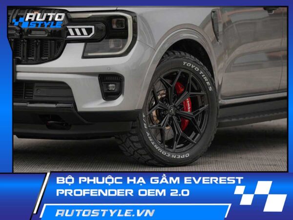Bộ Phuộc Profender OEM 2.0 – Hạ Gầm Everest Tối Ưu Trải Nghiệm