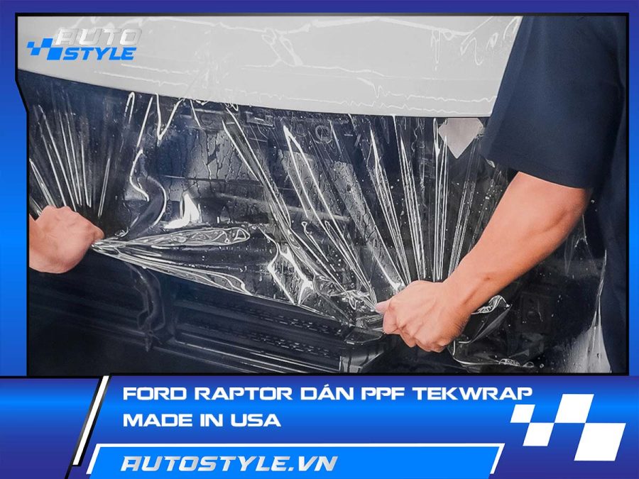 Dán PPF Teckwrap Made in USA cho Ford Raptor
