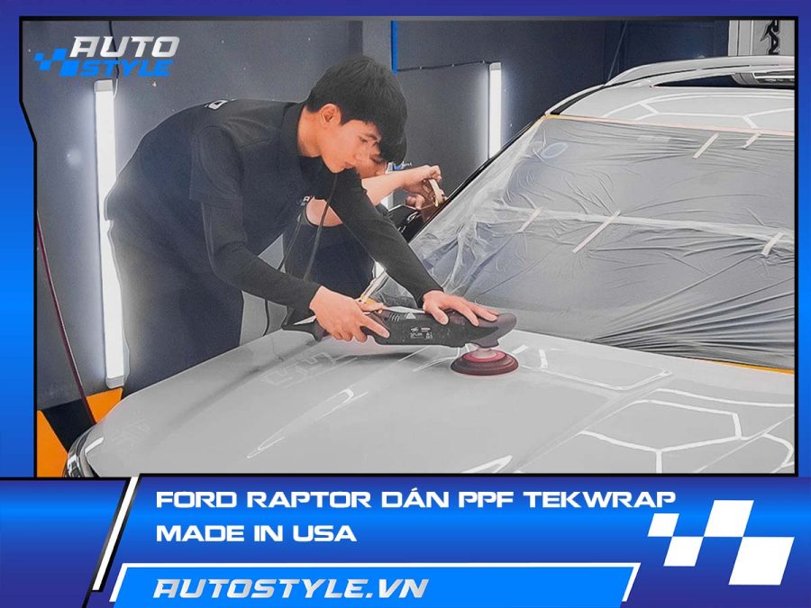 Dán PPF Teckwrap Made in USA cho Ford Raptor