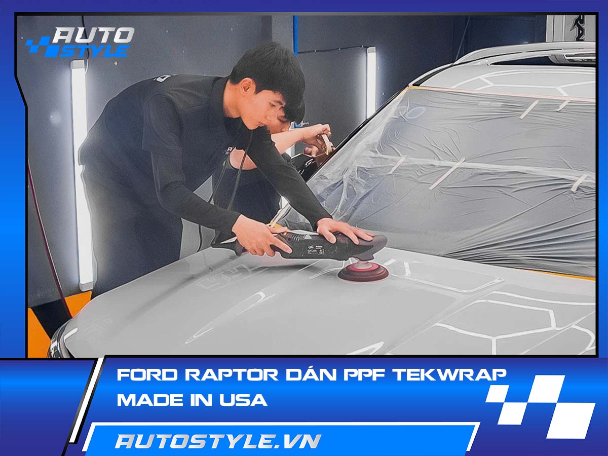 Dán PPF Teckwrap Made in USA cho Ford Raptor